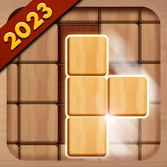 Скачать взломанную Woody 99 - Sudoku Block Puzzle (Вуди 99)  [МОД Все открыто] - стабильная версия apk на Андроид