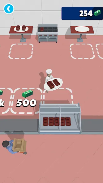 Chocofactory (Шоколадная фабрика)  [МОД Много монет] Screenshot 3