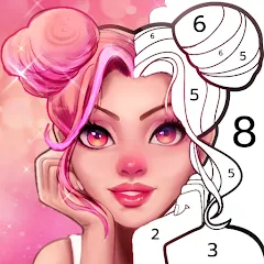 Взломанная Coloring Game: Paint by Number  [МОД Mega Pack] - полная версия apk на Андроид