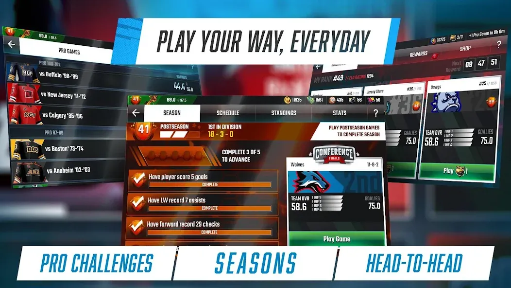 Franchise Hockey 2024 (Франшиз Хоккей 2019)  [МОД Бесконечные деньги] Screenshot 5