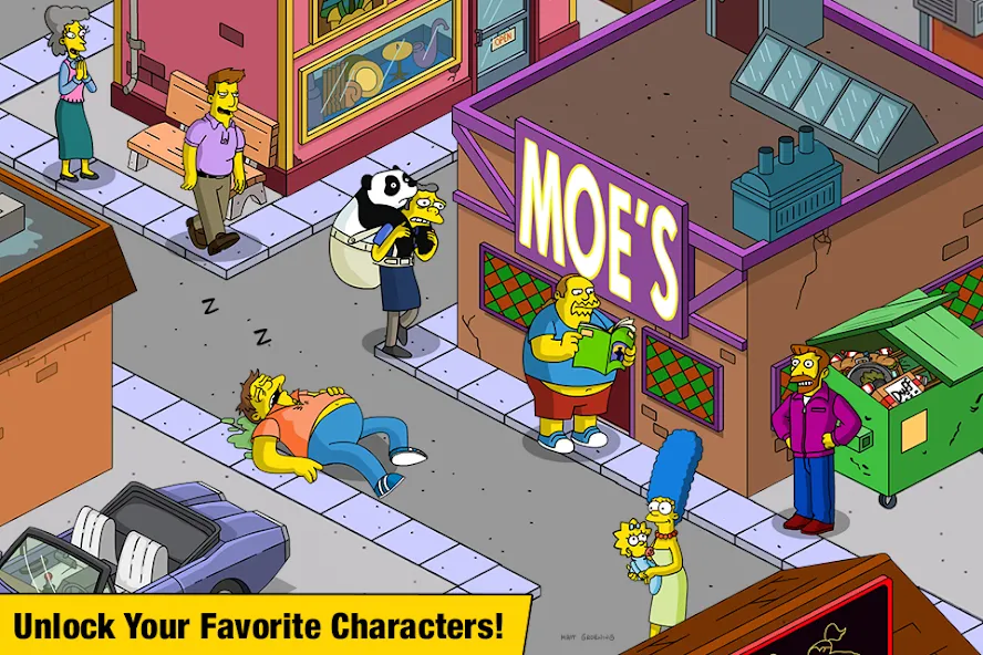 The Simpsons™:  Tapped Out (Зе Симпсонс)  [МОД Меню] Screenshot 2