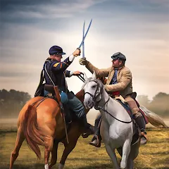 Скачать взломанную War and Peace: Civil War  [МОД Mega Pack] - последняя версия apk на Андроид