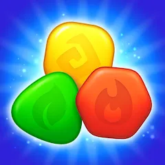 Скачать взломанную EverMatch 3 Game (ЭверМатч 3 Игра)  [МОД Много денег] - полная версия apk на Андроид