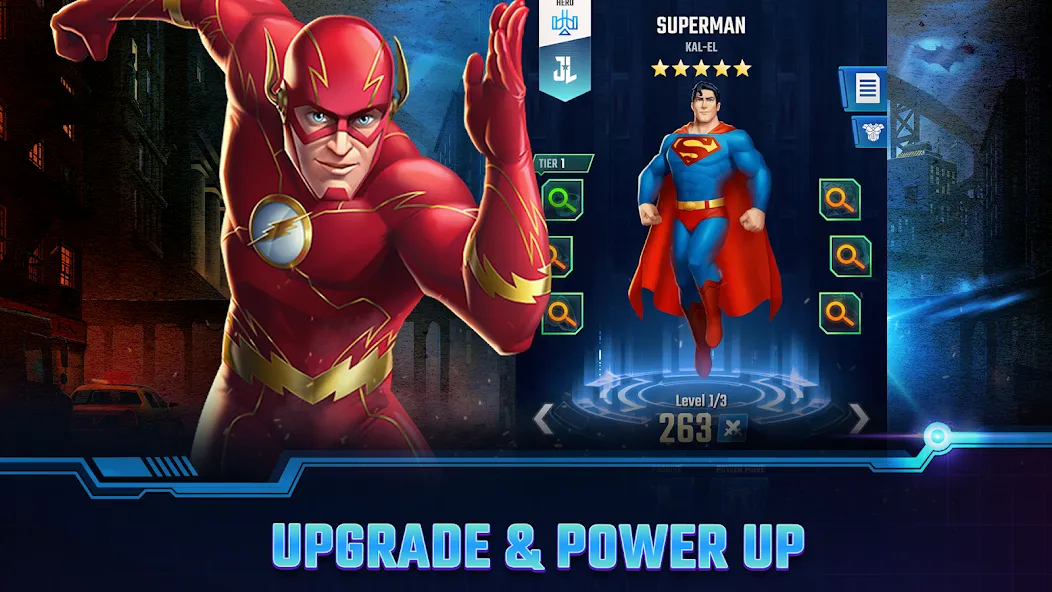 DC Heroes & Villains: Match 3  [МОД Unlimited Money] Screenshot 5