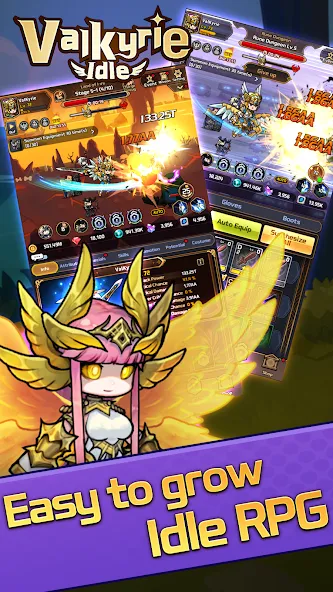 Valkyrie Idle  [МОД Unlocked] Screenshot 4
