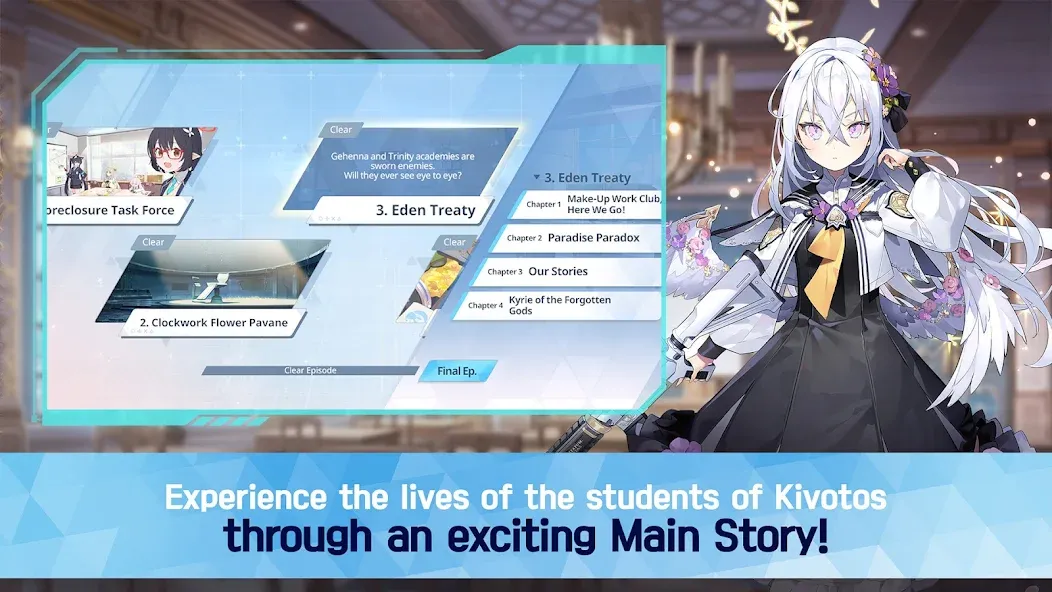 Blue Archive (Блу Архив)  [МОД Все открыто] Screenshot 2