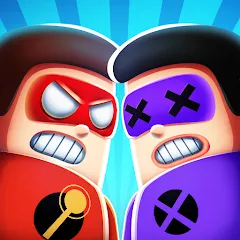 Взлом The Superhero League (Зе Суперхиро Лигующ)  [МОД Mega Pack] - последняя версия apk на Андроид