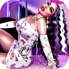 Скачать взлом Fun Color:Happy Coloring games  [МОД Бесконечные монеты] - полная версия apk на Андроид