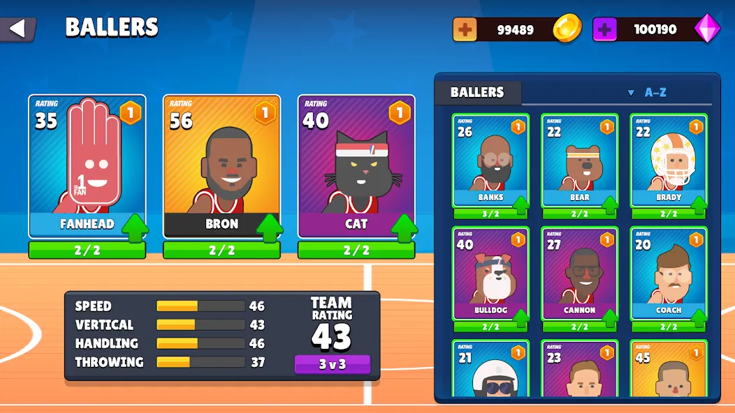 Dunkers 2 (Данкерс 2)  [МОД Бесконечные монеты] Screenshot 5