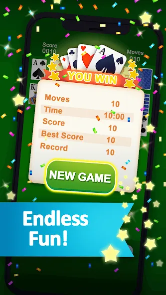 Solitaire  [МОД Menu] Screenshot 4