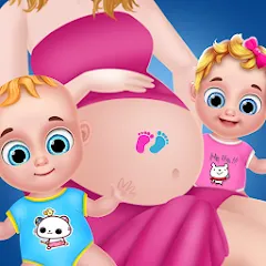 Скачать взлом Mom Babysitting Game  [МОД Menu] - стабильная версия apk на Андроид