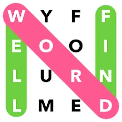 Взломанная Word Heaps Search - Word Games (Ворд Хипс Срч)  [МОД Бесконечные деньги] - стабильная версия apk на Андроид