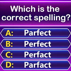Взлом Spelling Quiz - Word Trivia (Спеллинг Квиз)  [МОД Unlimited Money] - стабильная версия apk на Андроид