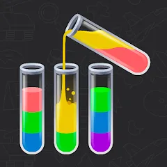 Взлом Water Sort Puzzle - Sort Color  [МОД Menu] - стабильная версия apk на Андроид